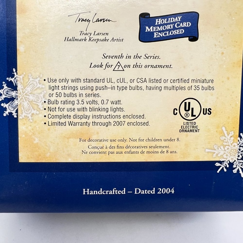 Hallmark Keepsake COLONIAL CHURCH Ornament Magic Collectors Series 2004 NIB - Picture 8 of 11